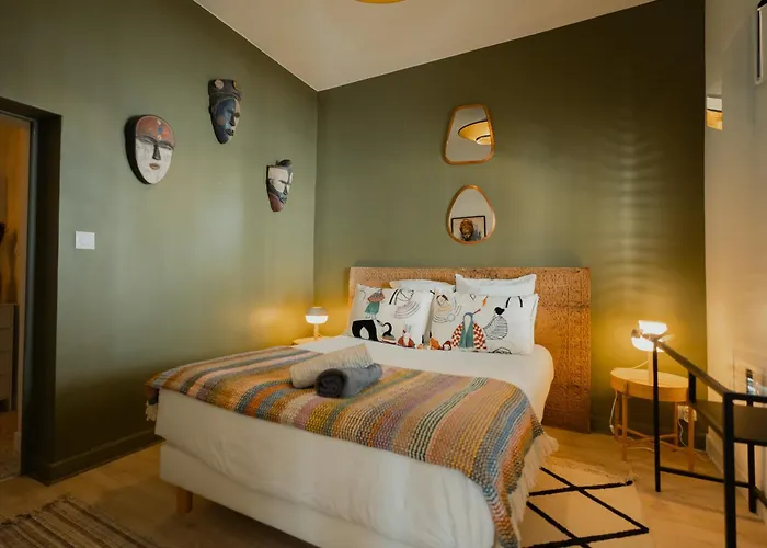 Les Cactus #maisonsavaron - 52m2 - Terrasse كليرمونت-فيراند